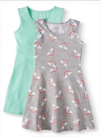 Mint and Rainbow dresses Mint and Rainbow dresses