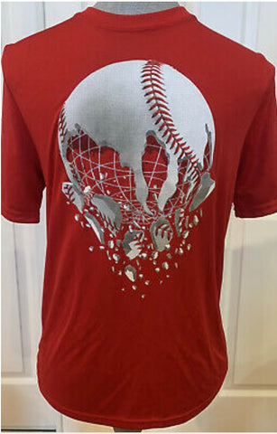 Red BaseBall Tee Red BaseBall Tee