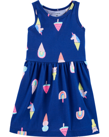 Ice Cream Tank Jersey Dress Ice Cream Tank Jersey Dress