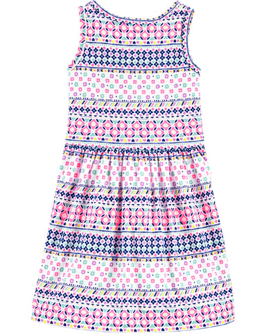 Geo Printed Jersey Dress Geo Printed Jersey Dress