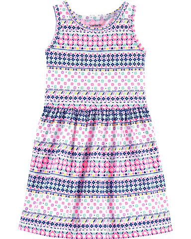 Geo Printed Jersey Dress Geo Printed Jersey Dress