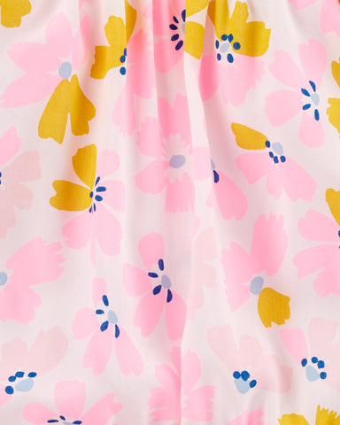 Floral Poplin Romper Floral Poplin Romper
