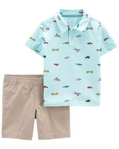 Jersey Polo & Short Set Jersey Polo & Short Set