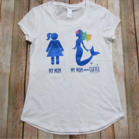 My Mom white top My Mom white top