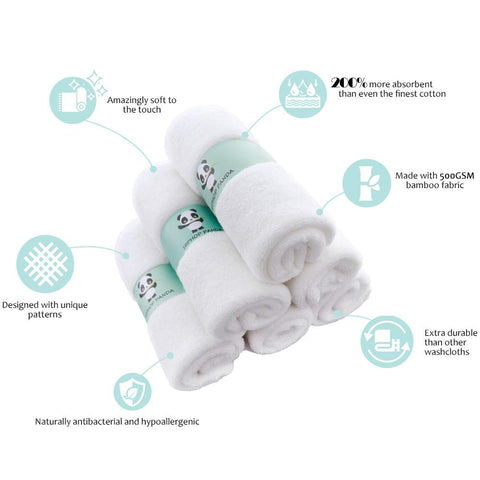 Bamboo Baby Washcloth Bamboo Baby Washcloth