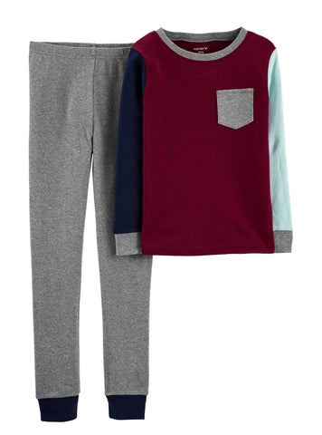 Colorblock Cotton pj’s-2 pieces Colorblock Cotton pj’s-2 pieces