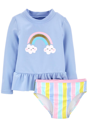 Rainbow rashguard set Rainbow rashguard set