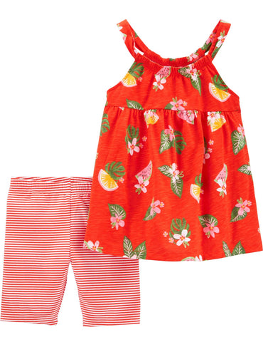 flower pattern TOP paired with playground shorts flower pattern TOP paired with playground shorts