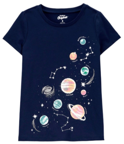 Navy Space Tee Navy Space Tee