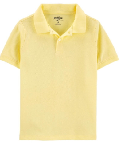 Uniform Pique Polo yellow Uniform Pique Polo yellow