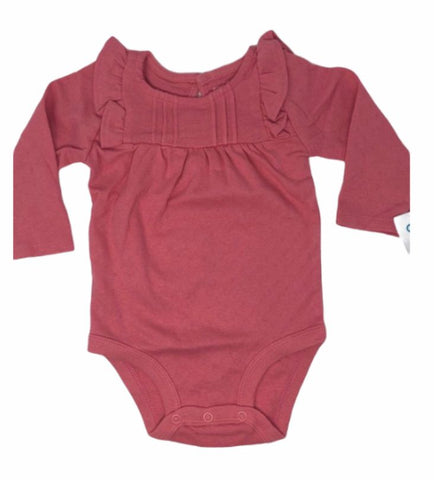 Pink Long Sleeve Romper Pink Long Sleeve Romper