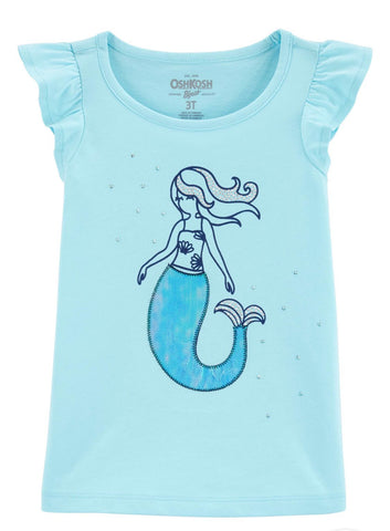 Blue Mermaid Tee Blue Mermaid Tee