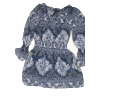 Long sleeve patterned dress Long sleeve patterned dress