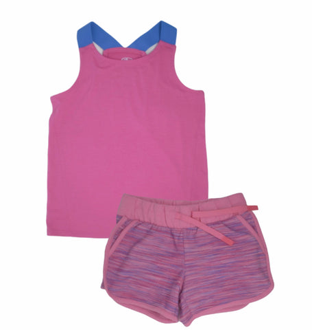 Pink Shorts and Athliesure Tank Pink Shorts and Athliesure Tank