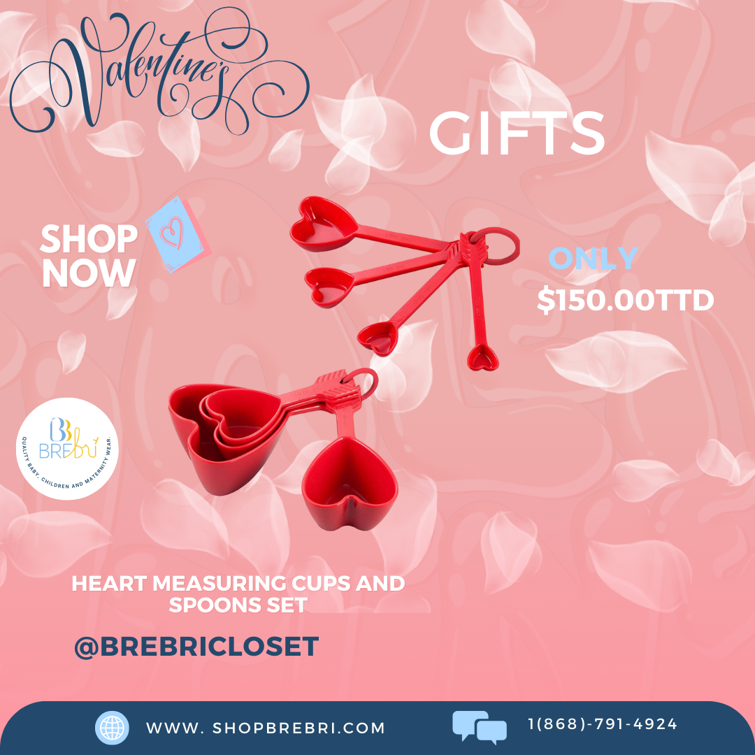 Heart Measuring Cups and Spoons