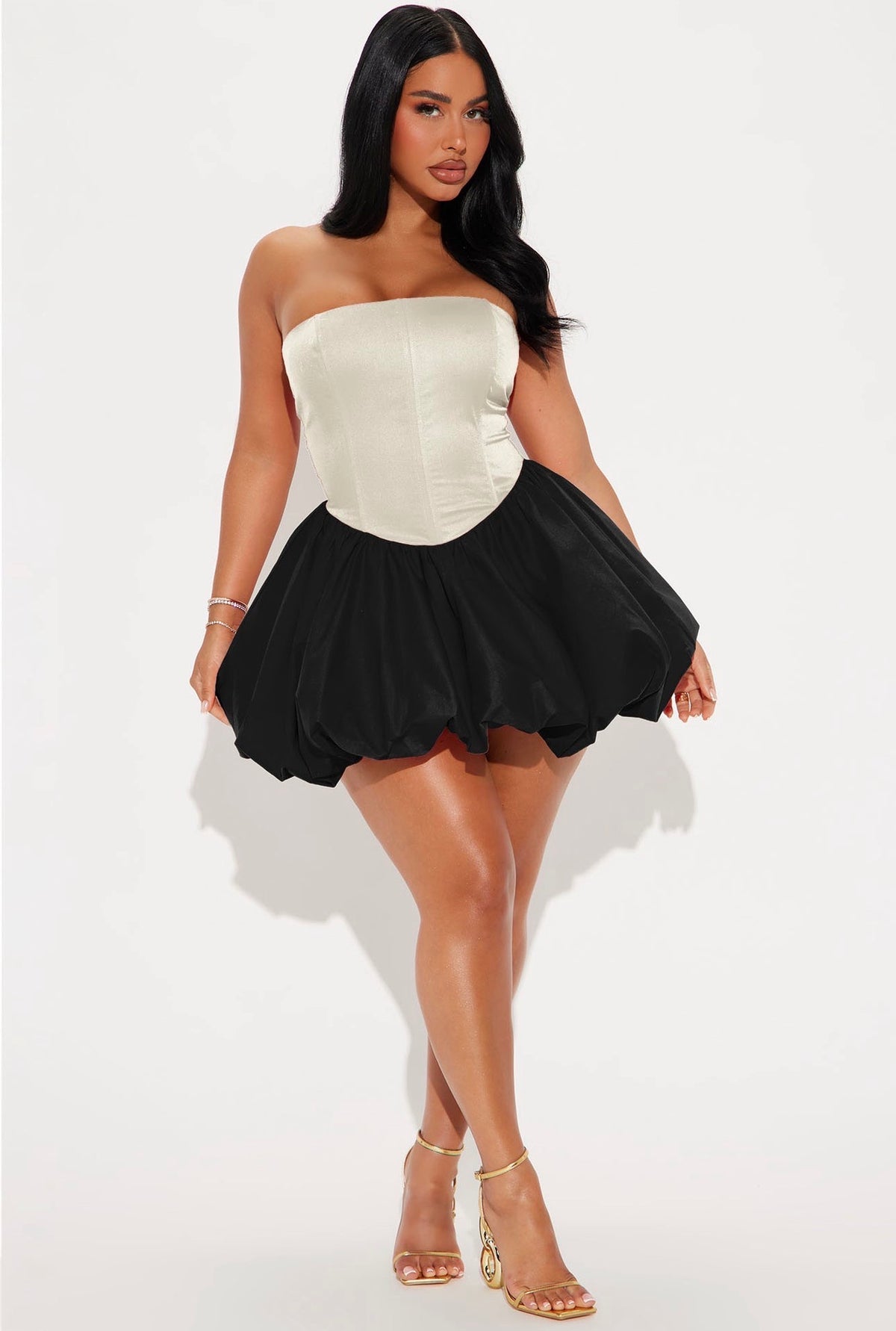 Gisselle Bubble Mini Dress