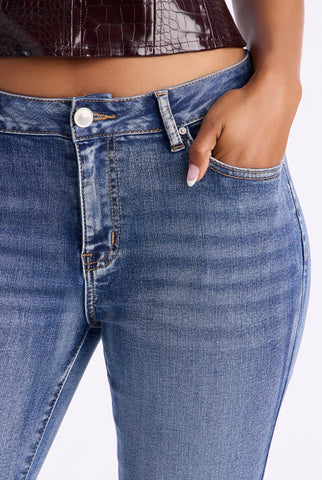 Bluebell Low-Rise Flare Jeans