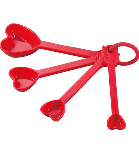 Heart Measuring Cups and Spoons