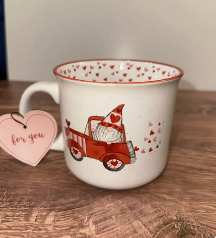 Gnomes & Heart mug