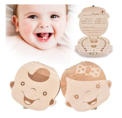 Baby teeth box