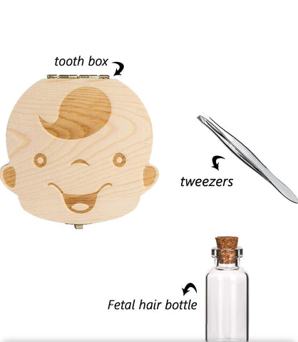 Baby teeth box