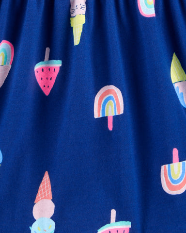 Ice Cream Tank Jersey Dress