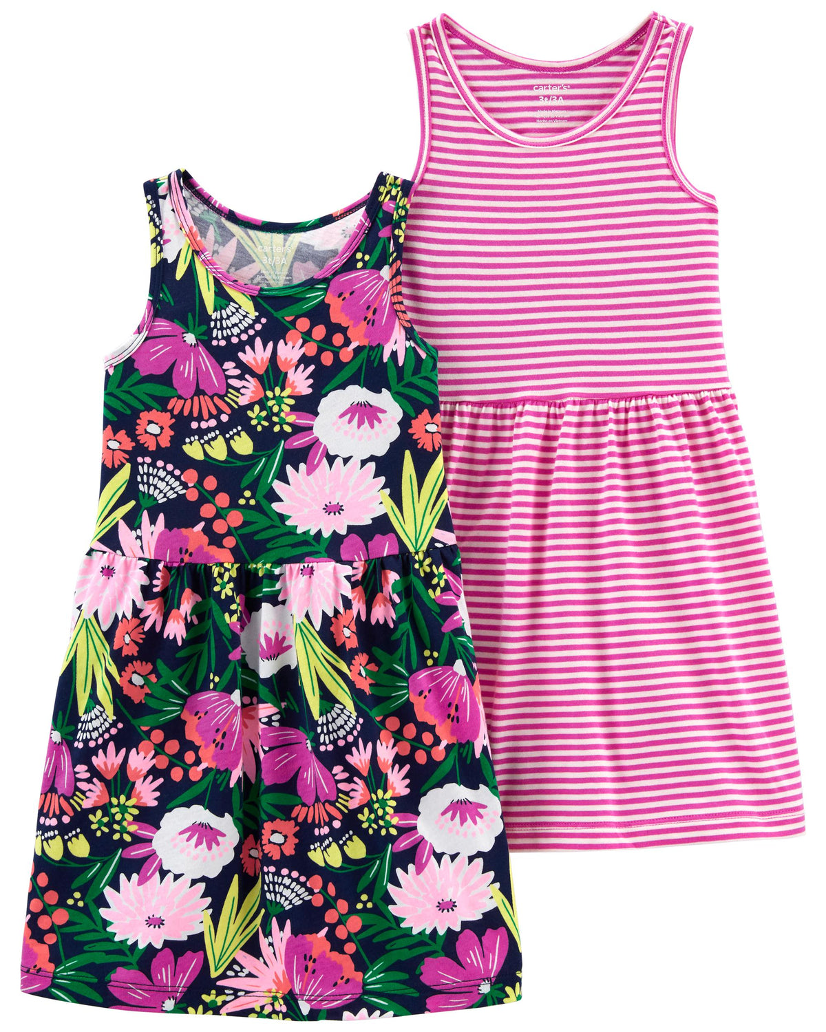 2-Pack Tank Jersey Dresses