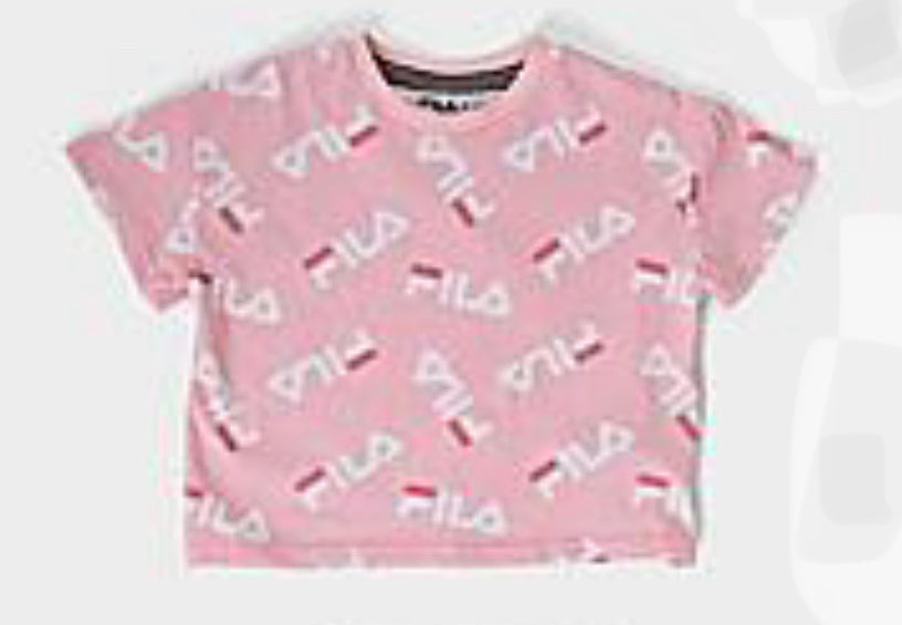 Fila pink tee