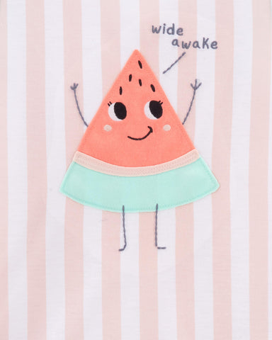 3-Piece Watermelon Loose Fit PJs