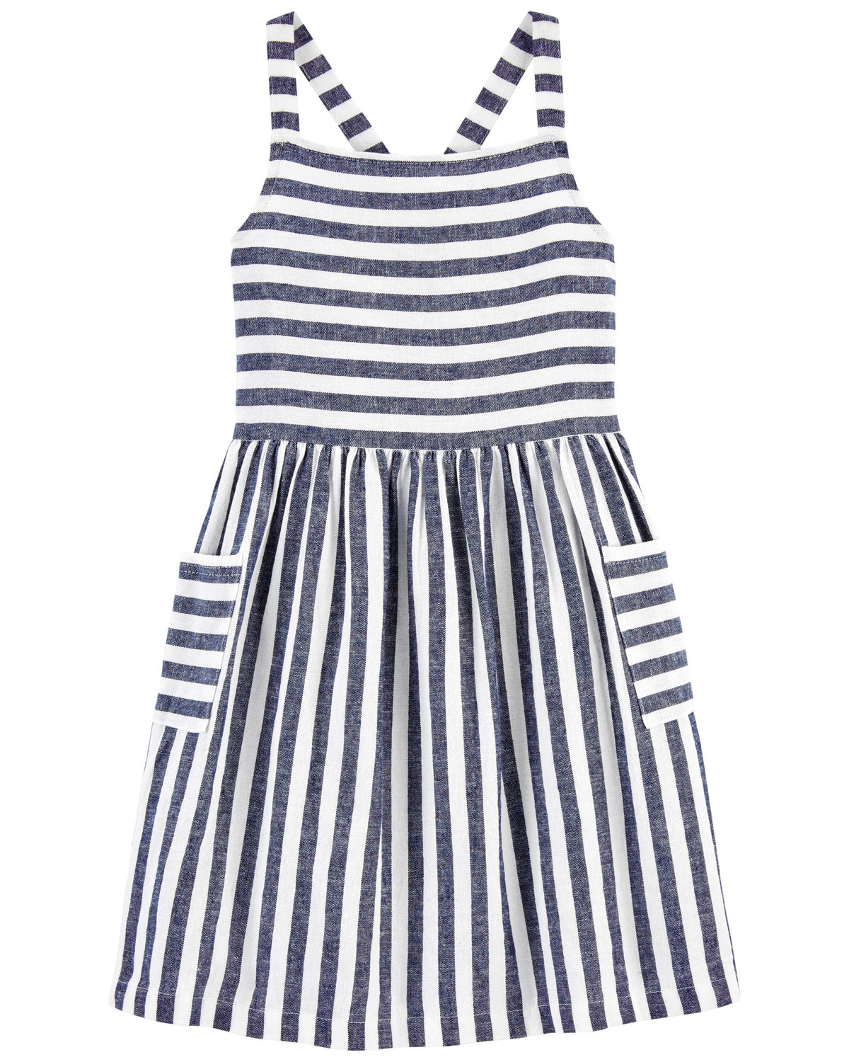 Striped Linen Dress