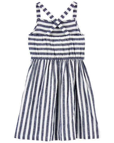 Striped Linen Dress