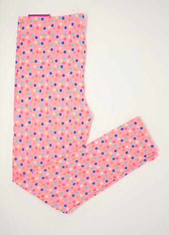 Pink polkadot pants