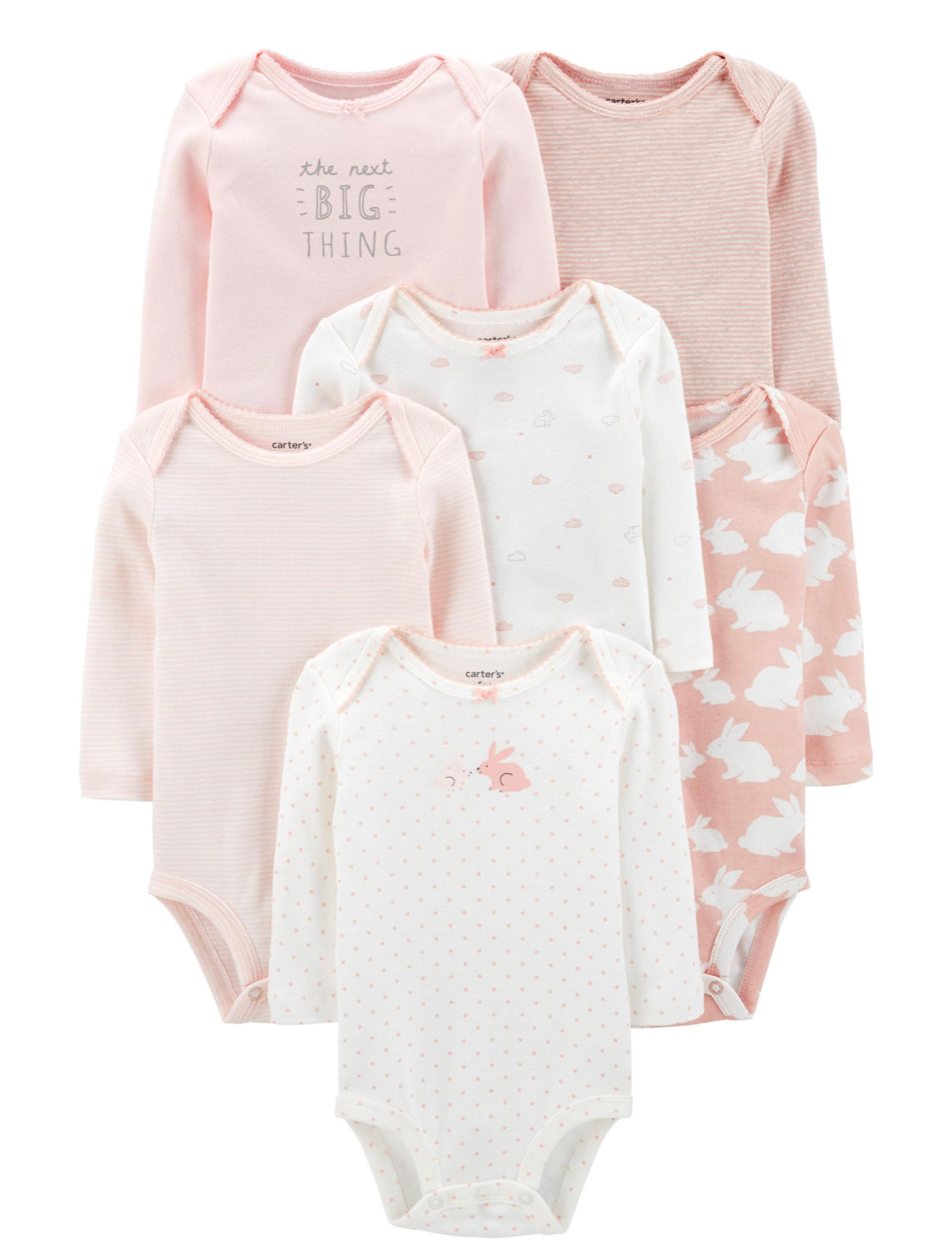 6-piece pink cloud 0nesie