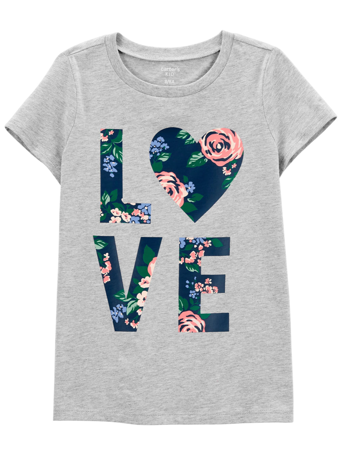 Flowered love tee