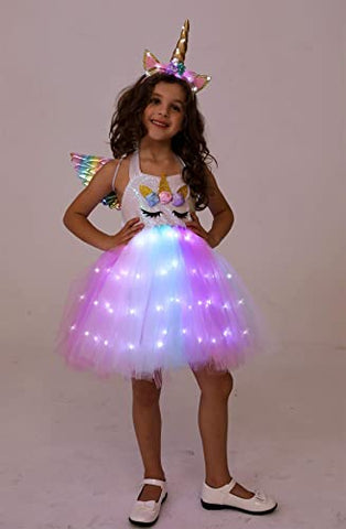 Unicorn Princess LED Dress