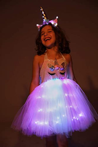 Unicorn Princess LED Dress