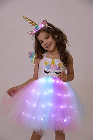 Unicorn Princess LED Dress