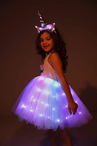 Unicorn Princess LED Dress