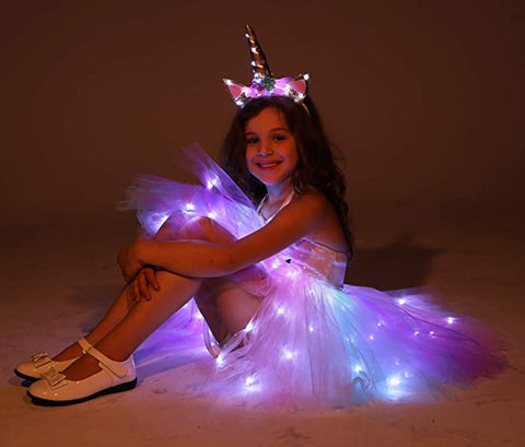 Unicorn Princess LED Dress