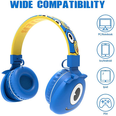 Kids wireless cartoon Headset