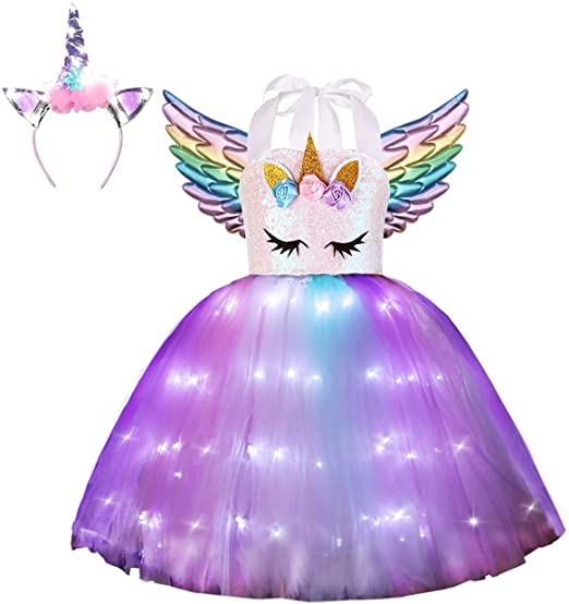 Unicorn Princess LED Dress