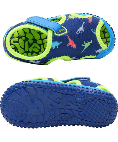 Sky blue green water shoes