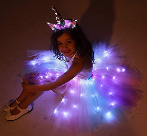 Unicorn Princess LED Dress