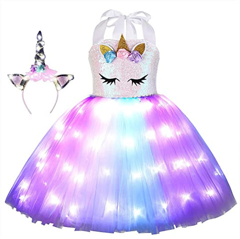 Unicorn Princess LED Dress