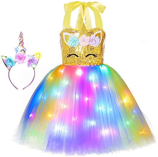 Unicorn LED dress