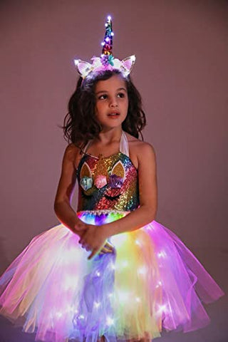 Unicorn Princess LED Dress