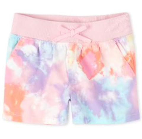 Tie dye shorts