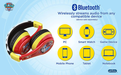 Paw Patrol Wireless Headset