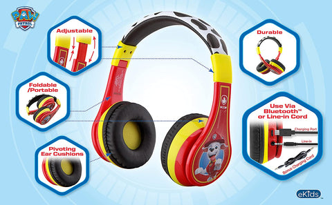 Paw Patrol Wireless Headset