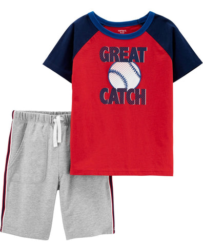 Great Catch Tee and Shorts